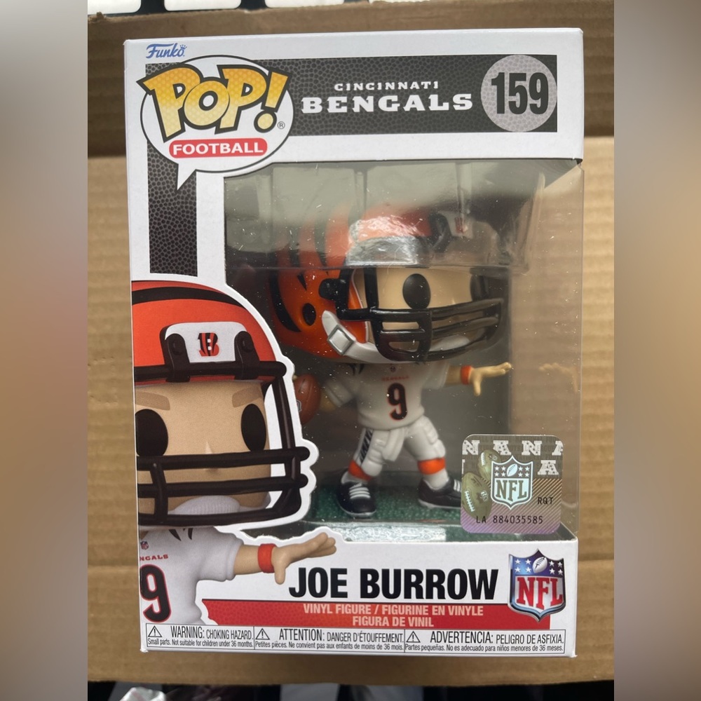 Funko Pop! Joe Burrow #159 Cincinnati Bengals